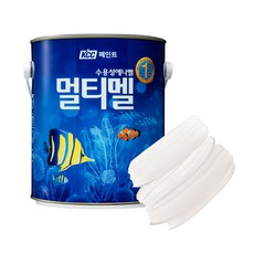 KCC페인트 숲으로 홈앤 멀티멜 페인트 3.78L, 백색, 1개