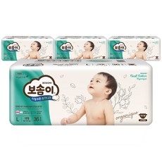 보솜이 리얼코튼 오가니크 대형, 144매