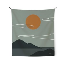 어번던스 일러스트 행잉 가리개커튼 VOL3