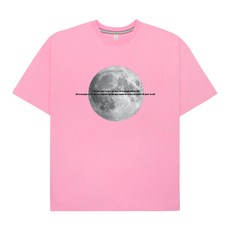 제이비패션 MOON 오버핏 반팔 티셔츠