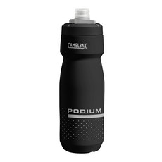 CAMELBAK PODIUM 自行車保溫水壺, 擠壓出水設計, 防漏水設計, 特殊材質處理, 黑色, 710ml, 1個