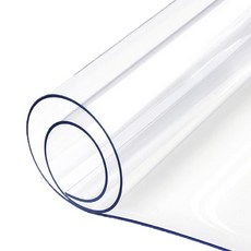 예피아 PVC 모서리 라운딩 테이블 매트, 투명매트2mm, 두께 2mm x 폭 60cm x 길이 120cm