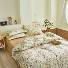 린넨잔꽃플라워봄이불