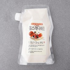 주비푸드 홀스래디쉬 소스, 500g, 1개