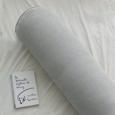 집앤콕 바디필로우 커버, 코튼그레이