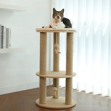petoria Cat GP 木質抓板貓塔迷你 87 cm, 1個