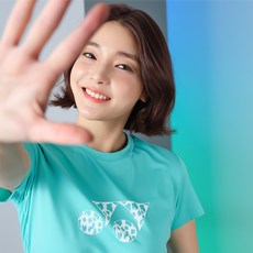요넥스 여성용 반팔 라운드 티셔츠 219TR002F