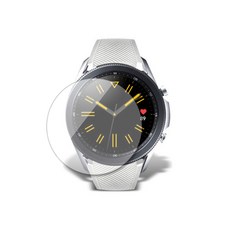 헬로젬 갤럭시워치 젤리 밴드 스트랩 20mm + 강화유리 보호필름 42mm 세트, 화이트(스트랩)