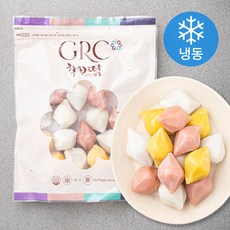 착한떡 3색 꿀송편 (냉동), 400g, 1개