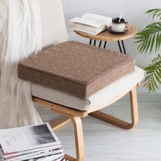 두꺼운의자방석