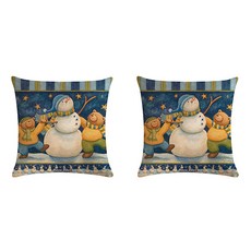 곰돌이쿠션커버