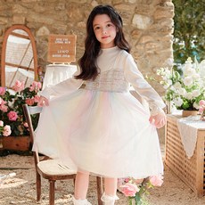 Bebezoo 女童款柔色公主洋裝