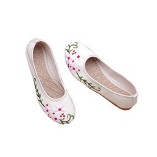 화이트플랫슈즈