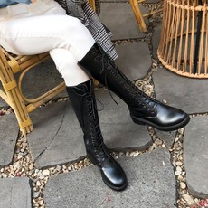 레이스업부츠