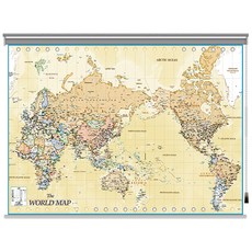 롤스크린세계지도