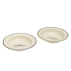 MAISON OBJET 義大利麵碗 2件組, 1組, 綠,藍