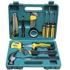 Dr.Tools 가정용 필수 기본 공구함 세트, 1세트, 공구 16종