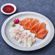 맛있는 연어 도미회 (냉장), 1개, 200g