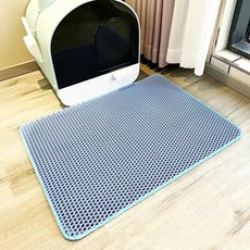 블루포그 고양이 사막화방지 모래 매트, 03 블루, 1개