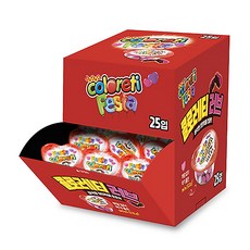 콜로레티 러브 초코볼, 18g, 25개