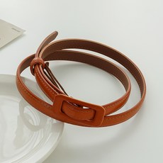 로시끌레르 모리아 슬림 가죽 벨트
