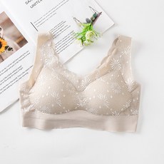 민들레 하늘하늘 러블리한 노와이어 임산부 브래지어