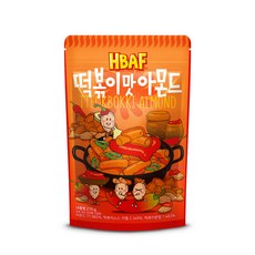 바프 떡볶이맛 아몬드, 210g, 1개