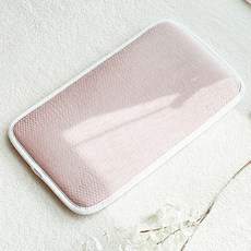 마롤로뜨 신생아 짱구 태열 쿨베개, 무지 인디핑크, 1개