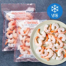 해우씨푸드 베트남산 자숙 칵테일 흰다리 새우살 51/70 (냉동), 200g, 2개