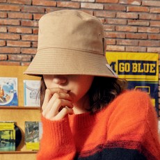 슬리피슬립 EL COTTON BEIGE BUCKET HAT - 슬리피슬립모자