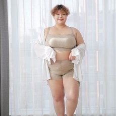 컴포트랩 아일렛 펀칭 브라렛 + 팬티 세트