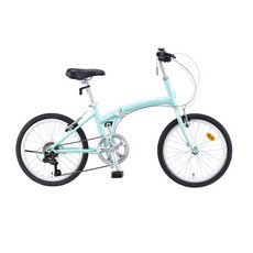 레스포 호라이즌 7단 접이식 50.8cm 자전거 + 무료 조립 쿠폰, 라이트민트, 145cm