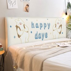 침대헤드등받이커버