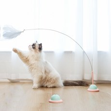 펫펫러버 고양이 플라잉 롱와이어 낚시대, 2개