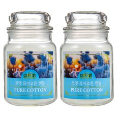 comet 香氛蠟燭, 純淨棉花香, 510g, 2入