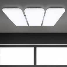 멜리빙 LED 삼성칩 에어 거실6등 조명 180W, 화이트 + 주광색 화이트+주광색