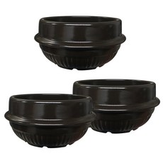 Happy Jung Korea 直火陶瓷湯鍋 解酒湯鍋 A款 Set 3個，外徑125毫米，陶瓷材質，越南產, 125mm