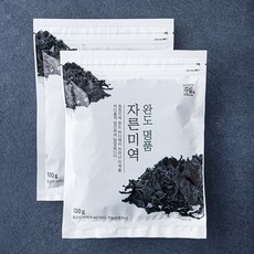 완도 명품 자른미역, 100g, 2개