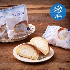 그릭데이 요거크림빵 (냉동), 120g, 3개