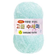 Yarna 大捲菜瓜布編織線 100g, 154 軟泡泡, 1個