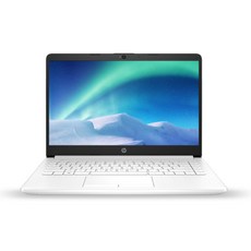HP 2020 노트북 14s, 퓨어 화이트, 펜티엄, 128GB, 4GB, WIN10 Home, 14s-cf2055tu