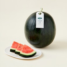 프리미엄 흑수박, 6kg 미만, 1개 1개, 6kg 미만