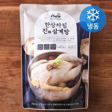 셰프업 한상차림 진 삼계탕 (냉동), 1kg, 1개