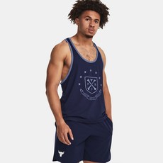 Under Armour 安德瑪 男款Project Rock Gym背心無袖上衣 1380109