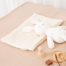 아이레빗 유아용 인견 누빔 베개 커버 솜포함, 누빔 인견, 1개