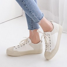 여성용 카보렌 키높이 스니커즈