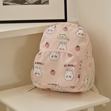 dot to dot 幼兒用防走失變形背包, 草莓, 1個