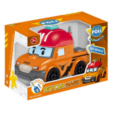 ROI TOYS POLI 波力 馬克拼裝車, DIY vehicle 3歲以上, 1盒