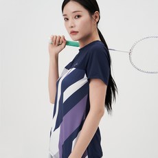 Pumping 女式功能性乒乓球羽毛球運動短袖T恤