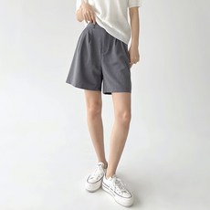 핀턱반바지